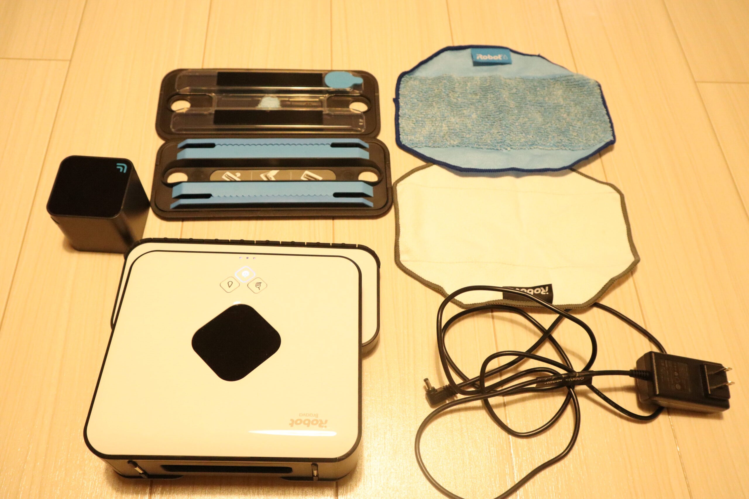 ブラーバ390jと付属品 ブラーバ390jを保証期間内修理に出しました | きいろの仕組み探検隊